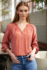 Barcelona Embroidered Blouse
