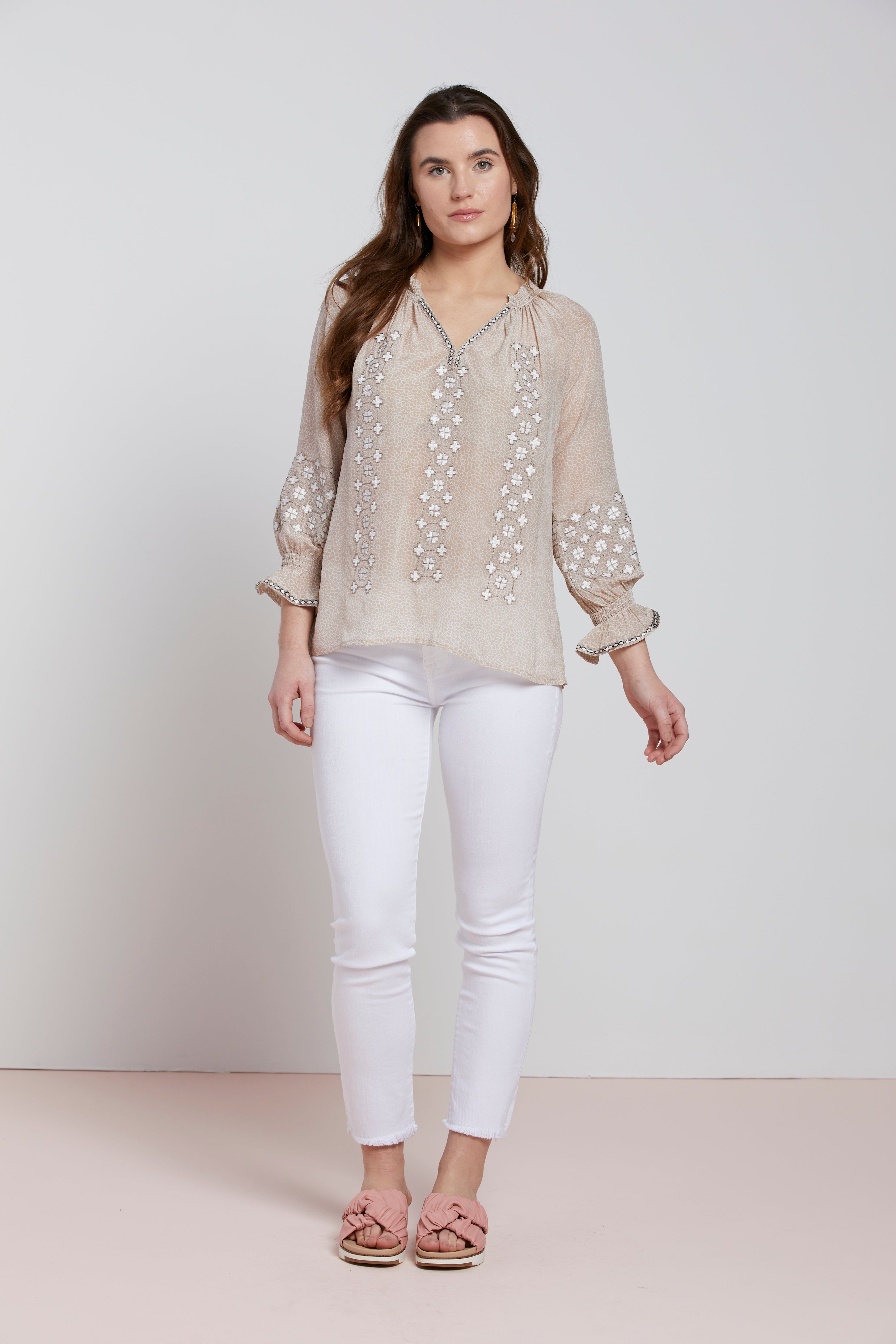 【特別セール品】 30_Rungolee_BarcelonaEmbroider トップス