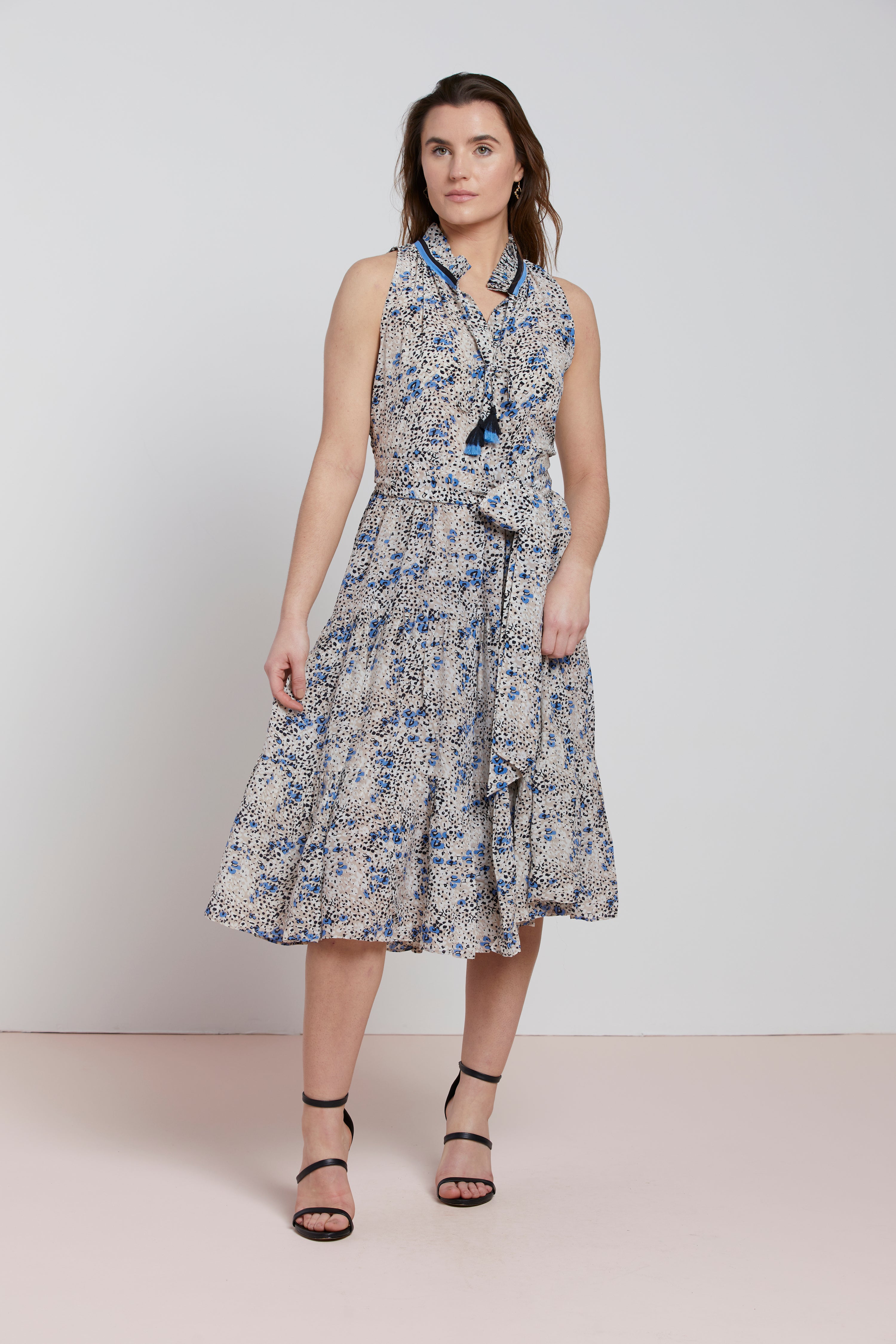 Melodie Sleeveless Midi Dress – Rungolee Store