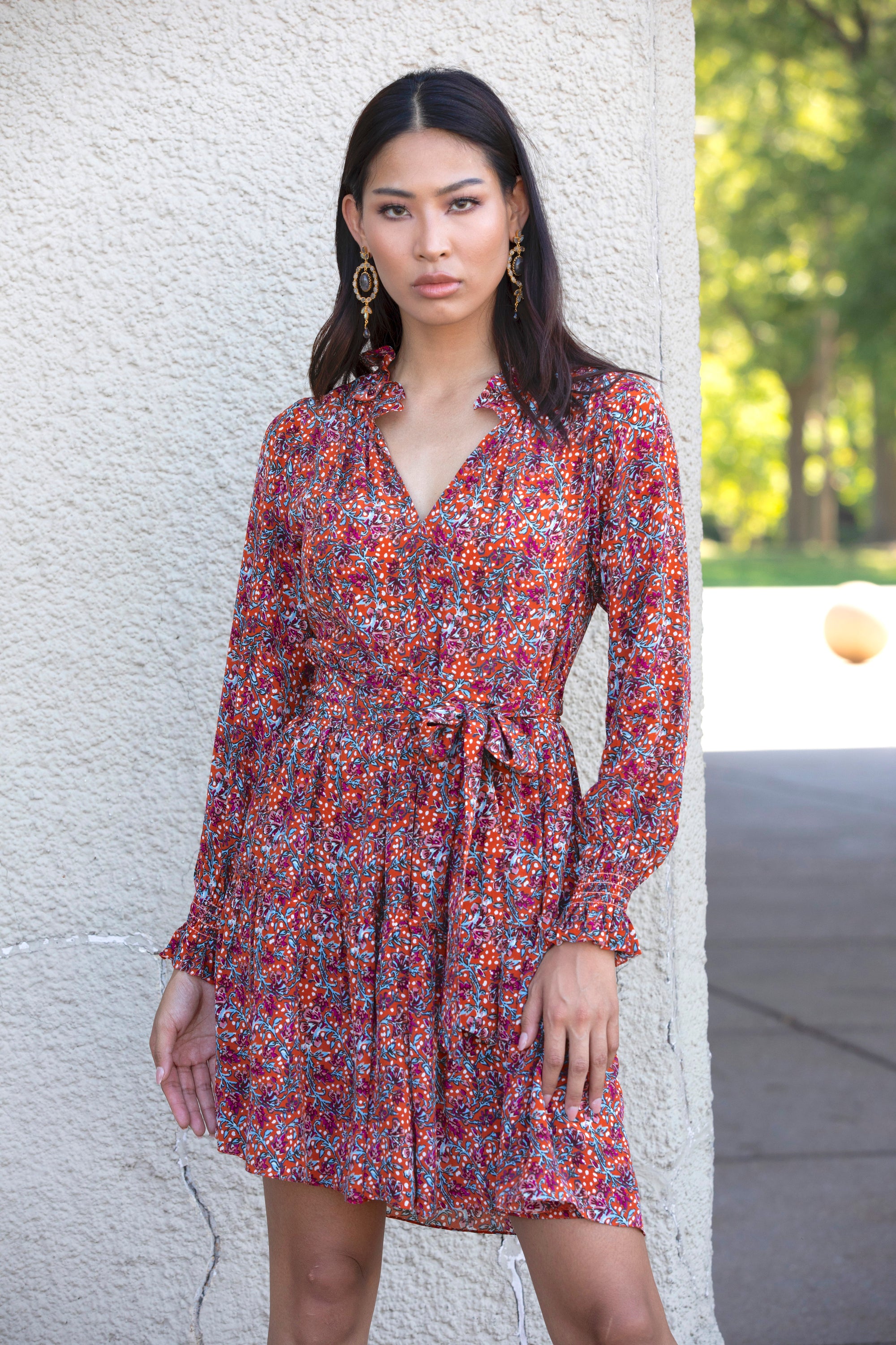 dress for sale Lily Clothing Round Neck Short Sleeve Loose Dress (30% off dress sale!)