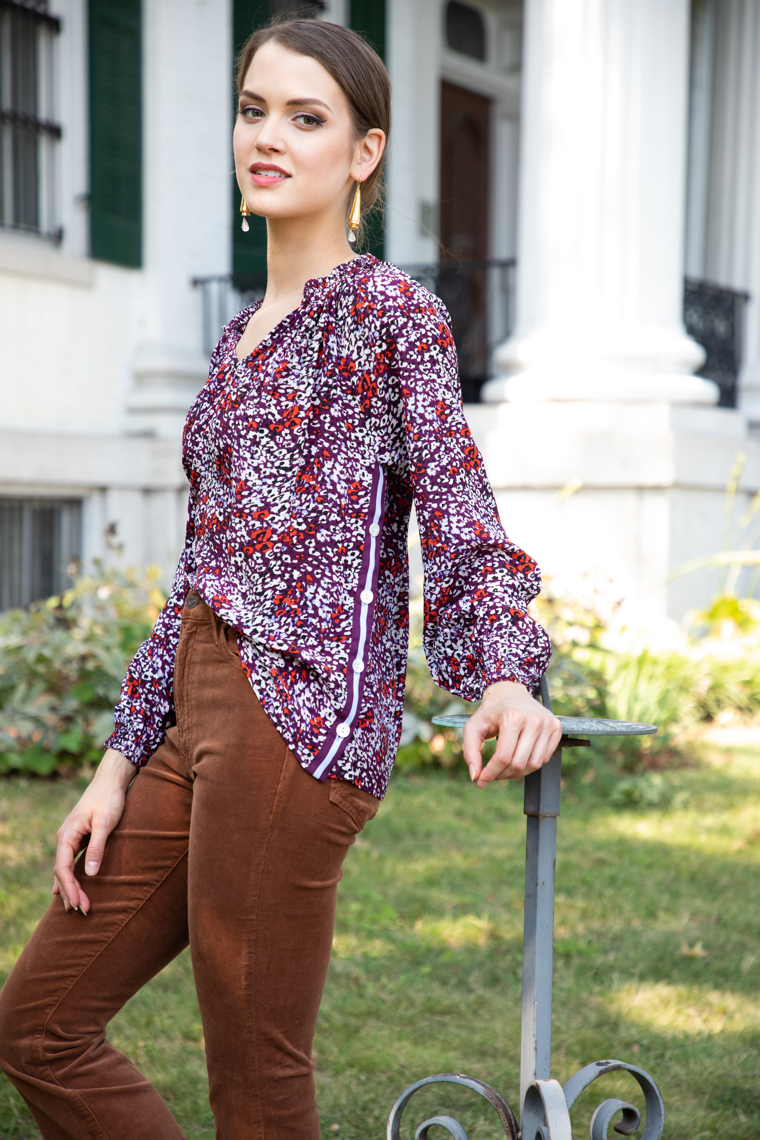 Savannah Full Sleeve Blouse – Rungolee Store