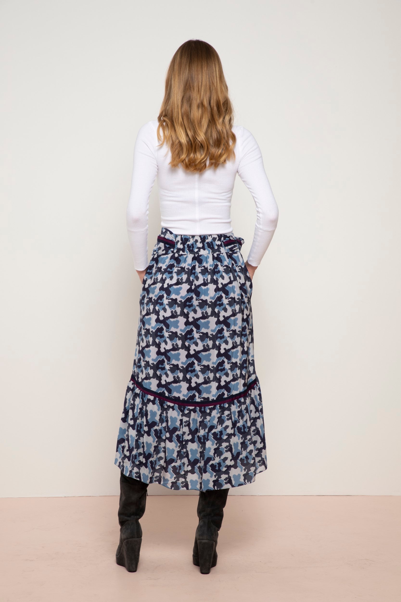 スカート andmary Avery ribbon skirt Ssize Mariposa Skirt – Rungolee Store