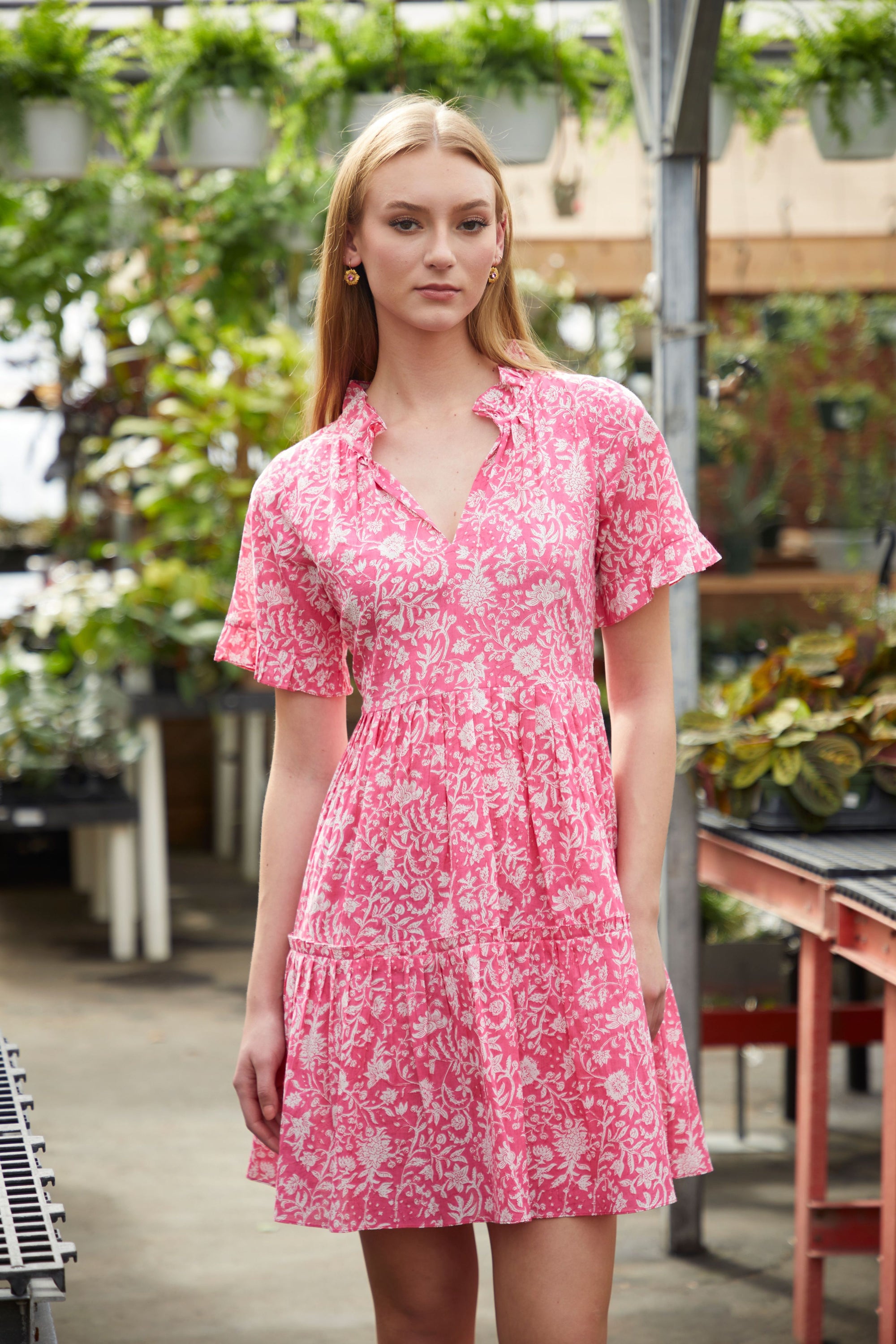 cotton dress cotton Porto Cotton Dress, Blue Haze / XXS